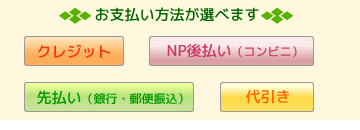 お支払い方法