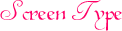 �X�N���[���^�C�v