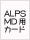 ALPS MD�v�����^�p�@�����߂�J�[�h